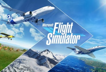 The main logo for Microsoft Flight Simulator