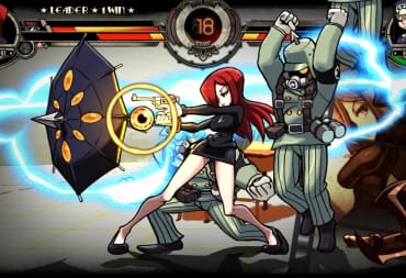 A shot of Skullgirls, the game Lab Zero has been removed from by its publisher