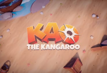 The main logo for the upcoming Kao the Kangaroo game
