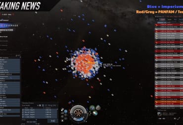 EVE Online Space Battle