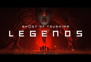 Artwork depicting four co-op characters in Ghost of Tsushima's new Legends mode