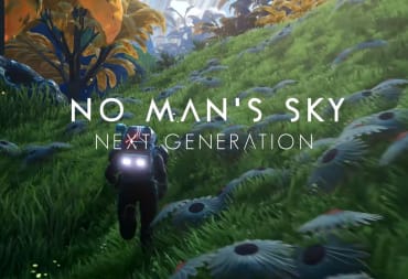 A player exploring a planet in the new No Man's Sky update