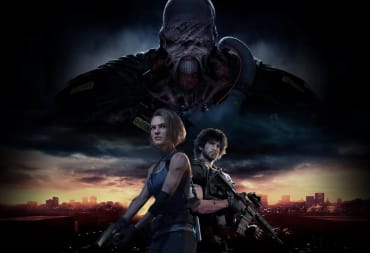 Jill and Carlos in the official Resident Evil 3 artwork