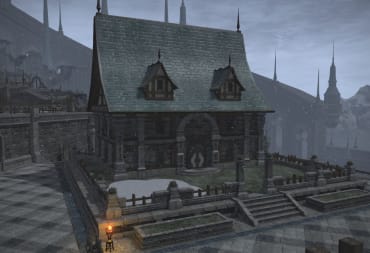 A house in Ishgard in Final Fantasy XIV