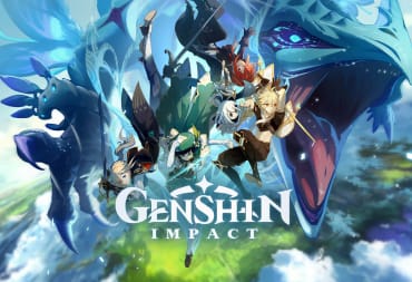 Some of Genshin Impact's characters in its official artwork