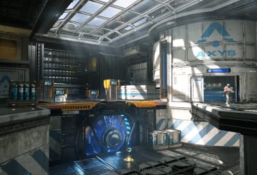 A work-in-progress multiplayer map in Halo Infinite