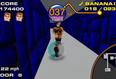 A screenshot from Return to Castle Monkey Ball.