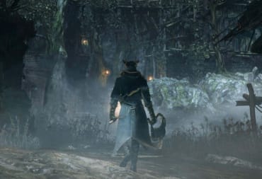 A shot of an area in Bloodborne.