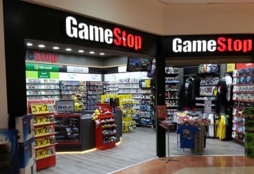 A Gamestop storefront