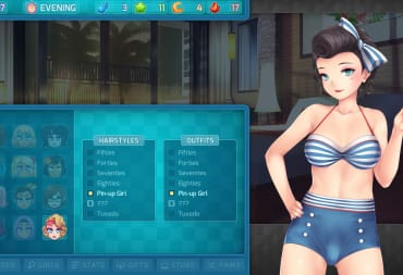 HuniePop 2 Polly - Pin Up Outfit