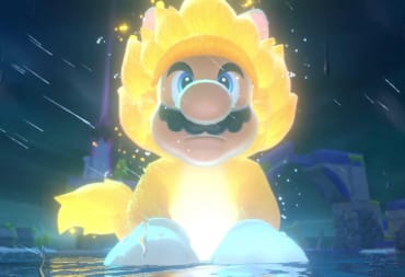 Giant Cat Mario in Super Mario 3D World + Bowser's Fury, which has topped February sales charts