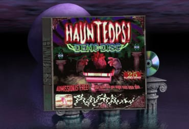 Haunted PS1 Demo Disc 2021 Key Art