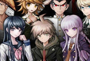 A selection of characters from the first Danganronpa game.