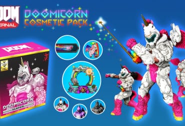 The Doomicorn cosmetic pack in Doom Eternal