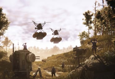 Troops and vehicles advancing in the new Iron Harvest Operation Eagle DLC