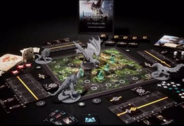 A layout of what will be included in Monster Hunter Board Game