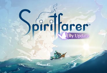 A banner for the Spiritfarer Lily Update