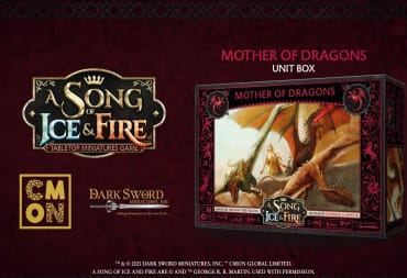Official press image of the Mother of Dragons box set