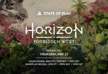 The teaser image for the Horizon Forbidden West gameplay reveal this Thursday