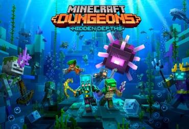 Minecraft Dungeons Hidden Depths DLC cover