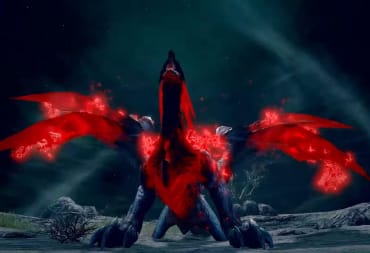 The new Crimson Glow Valstrax monster in Monster Hunter Rise