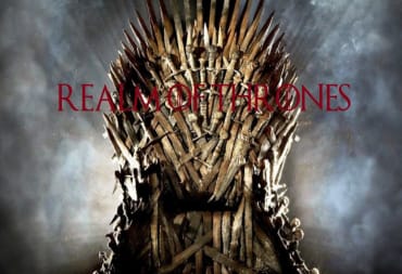 The logo for Realm of Thrones, a mod for Mount and Blade II.