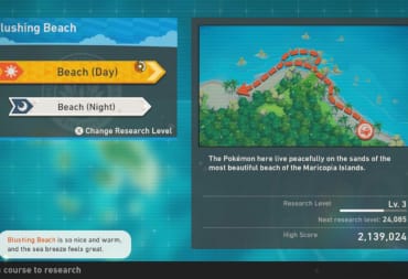 New Pokemon Snap Blushing Beach