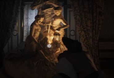 Mask of Pleasure in the Hall of Pleasure in Resident Evil Village 