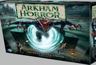The box art for Arkham Horror Secrets of the Order
