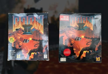 Doom 2 boxed copy auctions John Romero cover