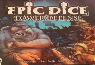 Kickstarter Screenshot for the game Epic Dice