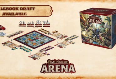 The box art for Pathfinder Arena