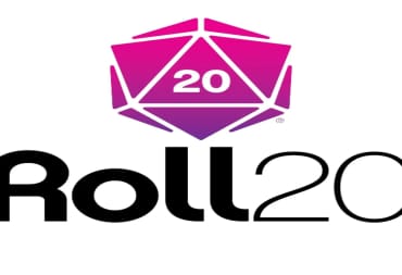 The logo for virtual tabletop Roll20
