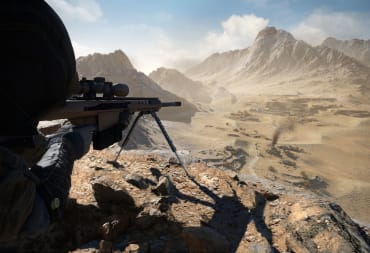 A sniper aiming at their target in Sniper Ghost Warrior Contracts 2