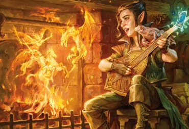 Artwork from the adventure In Scarlet Flames for Dungeons and Dragons