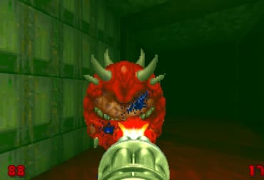 A screenshot from the Sigil mod for DOOM.