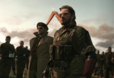 Snake and Miller looking pensive in Metal Gear Solid V: The Phantom Pain