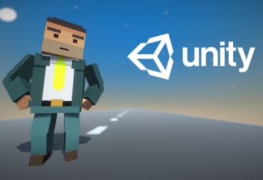 A character created in Unity, which is the most popular Steam game engine