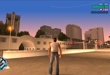 Gameplay from GTA Vice City, a game by Rockstar and Take-Two.