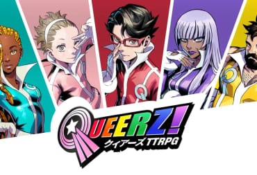 The lead characters of Queerz in a group shot