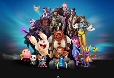 A variety of characters from Activision Blizzard (and subsidiary King)
