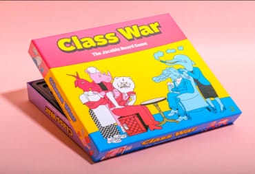 The box art for the game, Class War