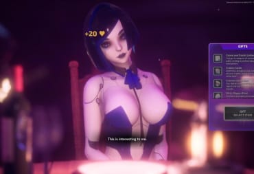 One of the waifus in sexy space RPG Subverse