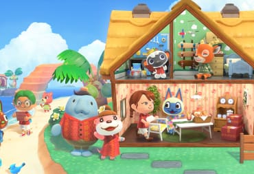 Official art of the Animal Crossing: New Horizons Happy Home Paradise DLC