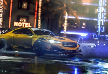 Cars racing in Need for Speed Heat
