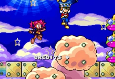 A gameplay screenshot from Clockwork Aquario.