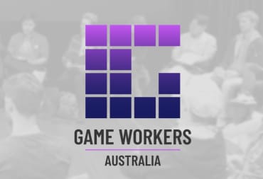 The logo for Game Workers Australia, which will be the first Australian gaming union