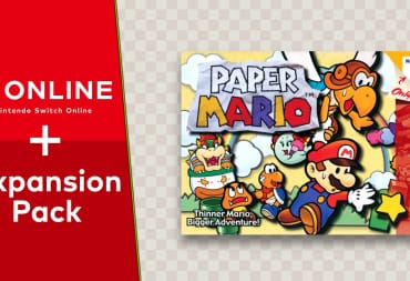 Paper Mario Nintendo Switch Online Expansion Pack cover b