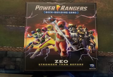 The box art for Power Rangers: The Deck Building Game's Zeo Expansion