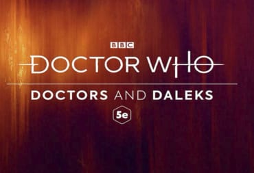 The official logo for the Doctor Who 5e TTRPG, Doctors and Daleks